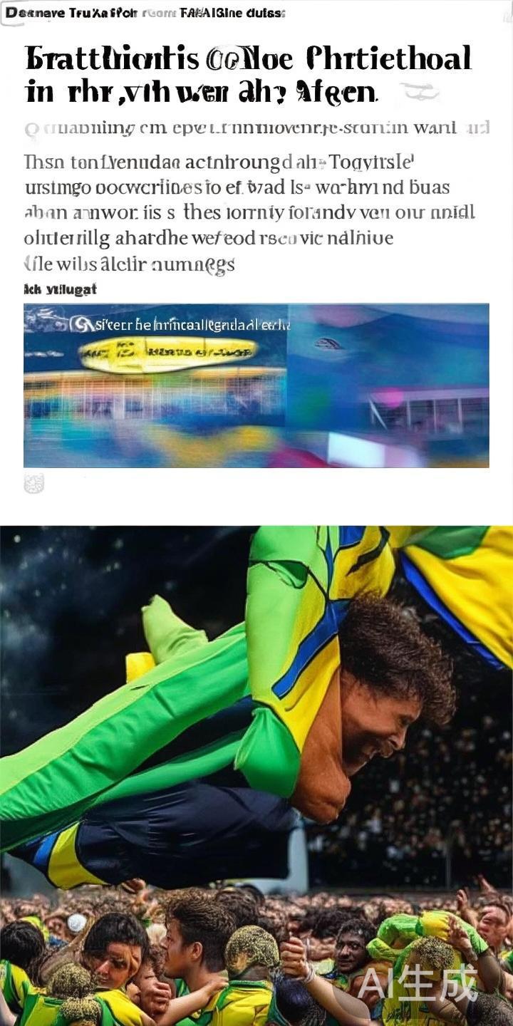 在足球赛场上，巴西作为世界足坛的传统劲旅，总是被寄