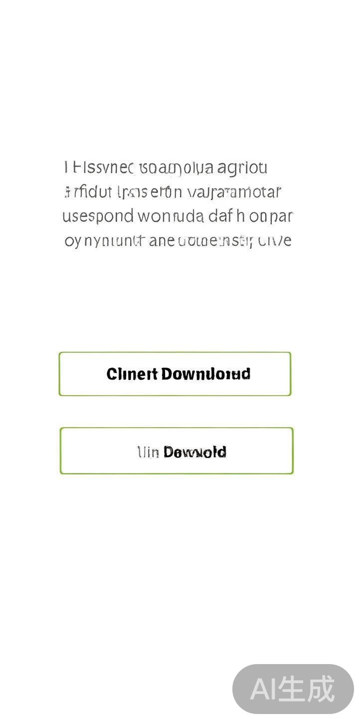 在官网首页找到“客户端下载”按钮，点击后即可开始下