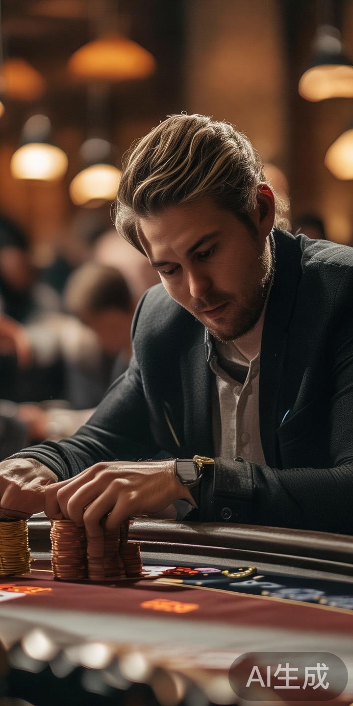 在德州扑克中，心理战和观察对手行为扮演着同样重要的